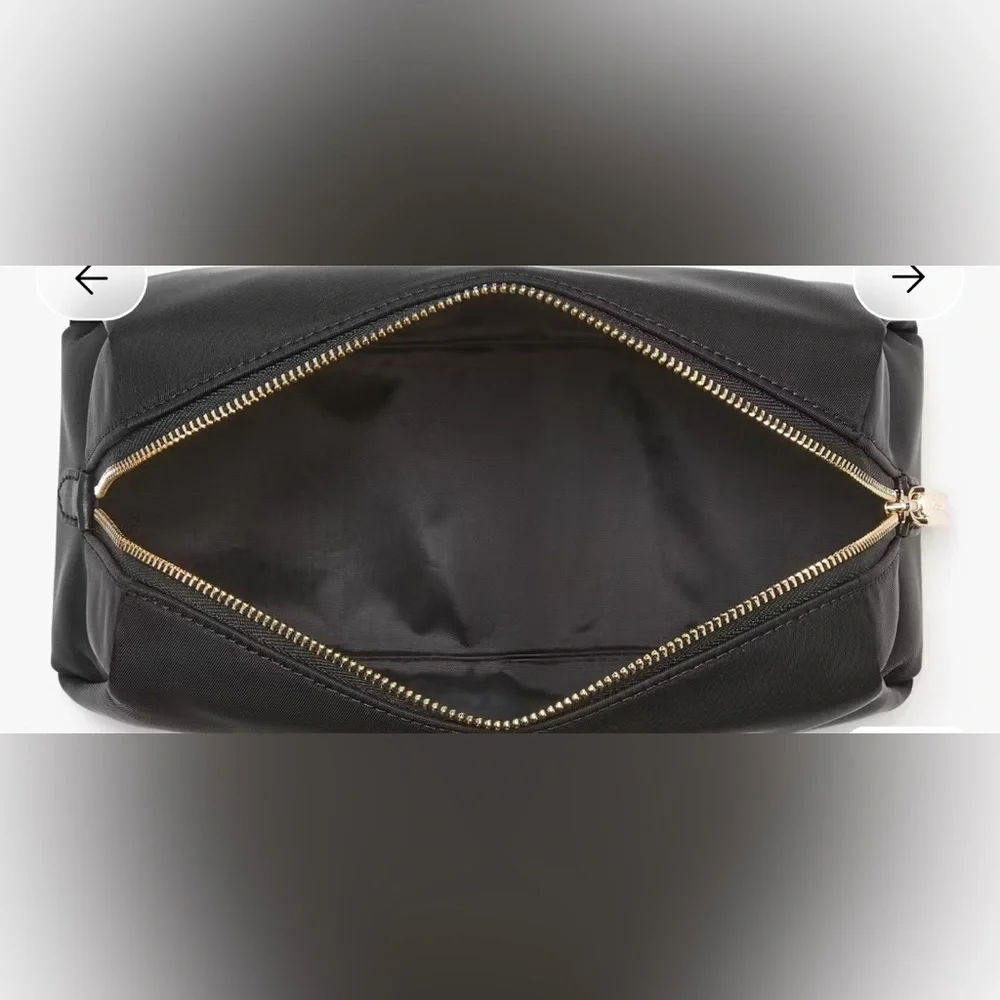 Kate Spade Carter Nylon Cosmetic Pouch Black NWT